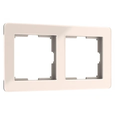 Изображение Рамка на 2 поста Acrylic айвори W0022743