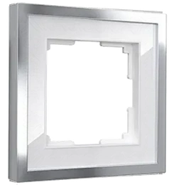 Белый / серебро изображение