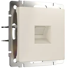 Изображение Розетка Ethernet RJ-45 (айвори матовый) W1181062